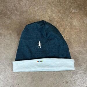 Smartwool blue Marino wool beanie